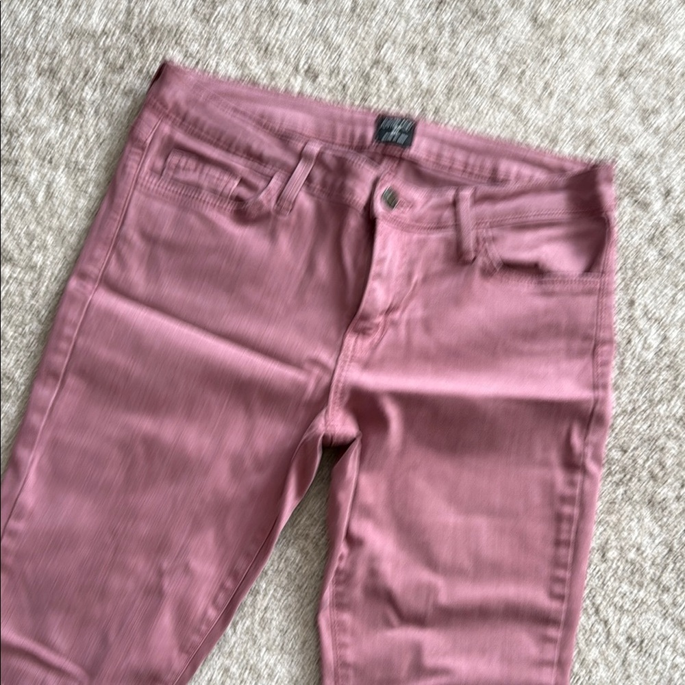 Trendy Mauve Skinny Jeans